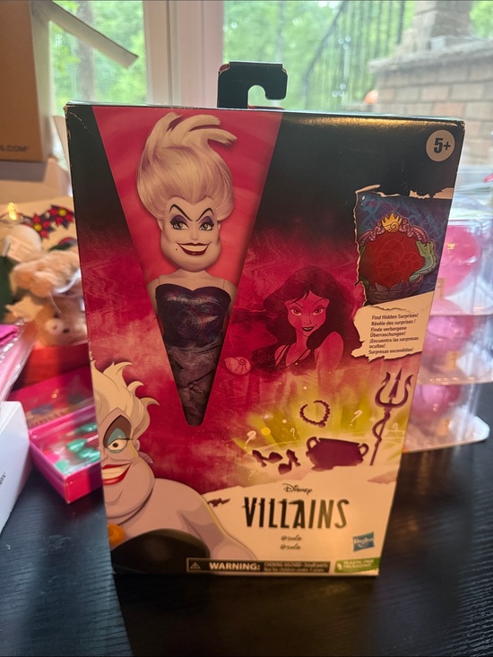 Disney Other - New Disney Ursula Doll - Purple and Black